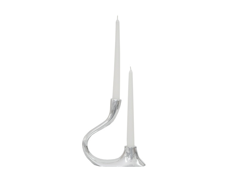 CANDELABRO CISNE MODERNISTA MED