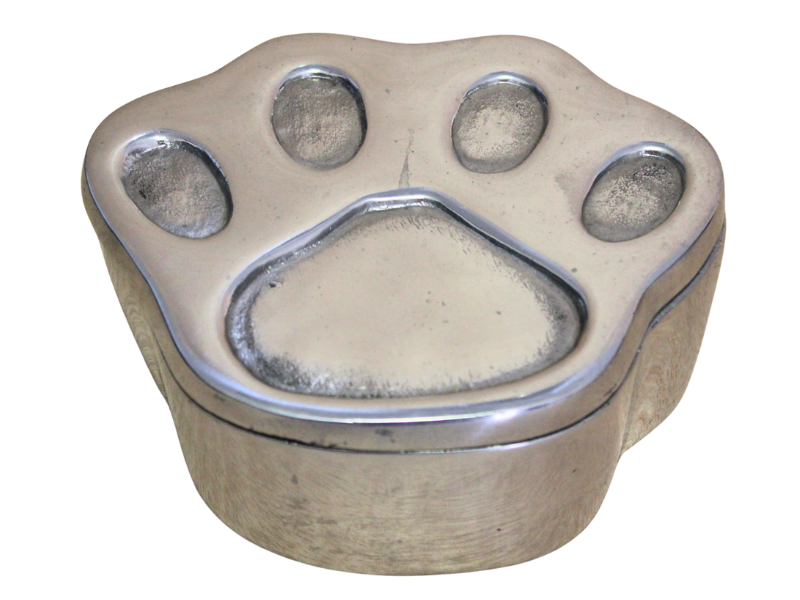 ALHAJERO CAJITA PATITAS HUELLA