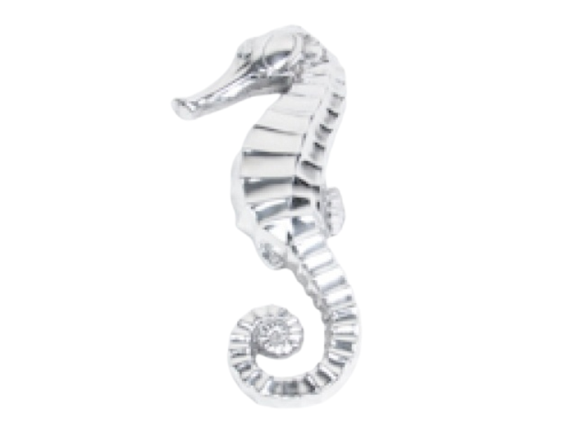 ADORNO DE PEWTER CABALLITO DE MAR GRANDE