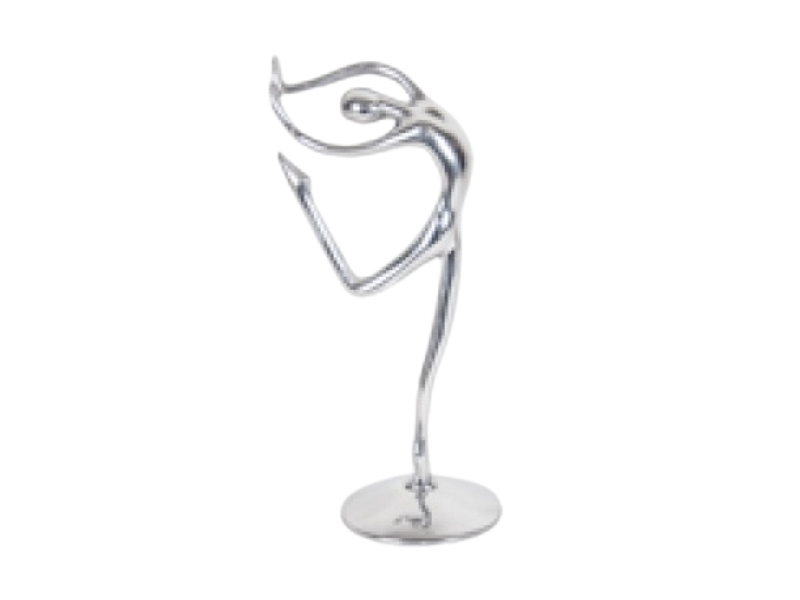 ADORNO BAILARINA DE PEWTER FERNANDA GDE