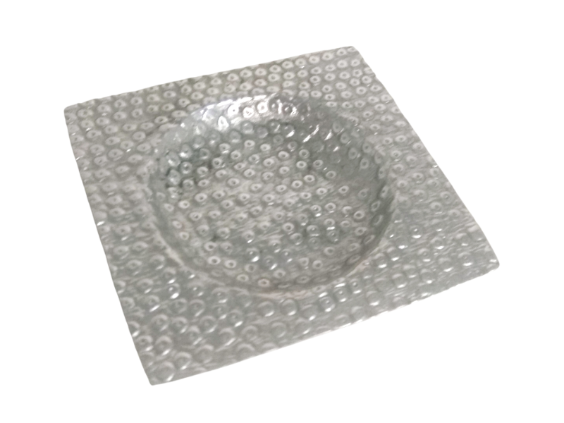 PLATO PORTA VASO PIEL DE RANA CH