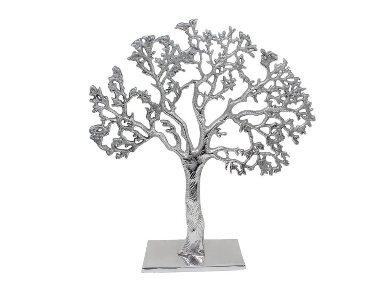 ADORNO ARBOL RAYADO CON BASE GRANDE