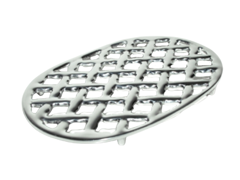 PORTA CALIENTE DE PEWTER ROMBOS TEJIDO CH