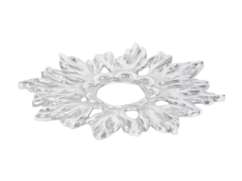 PORTA CALIENTE DE PEWTER FLAMA MED