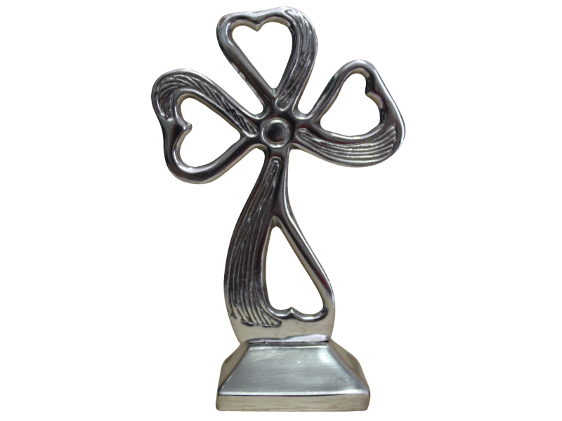 CRUZ CORAZONES CON BASE MED