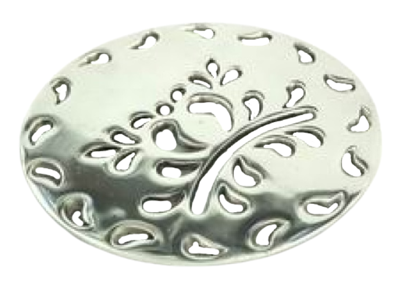 PORTA CALIENTE PAVORREAL REDONDO MED PORTACALIENTES EN PEWTER
