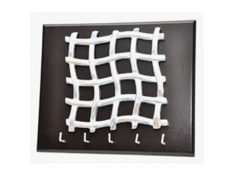 PORTA LLAVES ENTRELAZADO MAD CHOCOLATE GDE