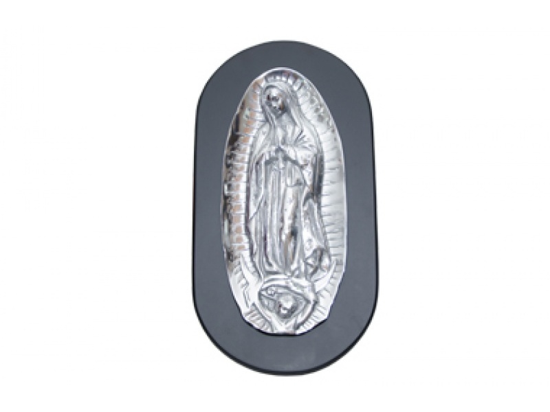 VIRGEN DE GUADALUPE MADERA CHOCOLATE GDE