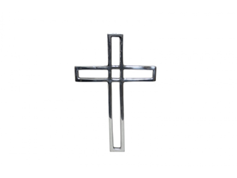 CRUZ CALADA EXTRA GRANDE CRUCES DE PEWTER